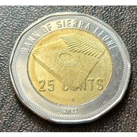 Сьерра-Леоне 25 центов, 2022   ( 1-5-3 )