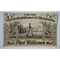 1923 год 5 000 000 марок Германия