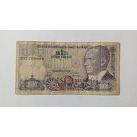 Турция. 1000 лир 1970 год.