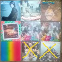 Пластинки СССР, зарубежная эстрада. Челентано, Рафаэль, Дин Рид, Песни итальянской эстрады. Цена за одну