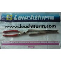 Пинцет нумизматический для монет, особой формы, Leuchtturm, Германия