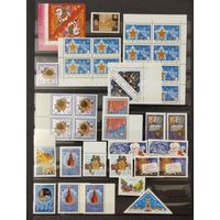 СССР. С новым годом! Все марки негашеные в коллекционном состоянии**. Аукцион с рубля без минимальной цены.