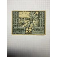 25 пфенигов (нотгельды) г. Германия.-2012