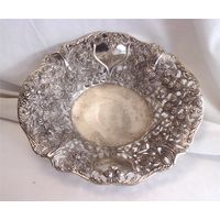 Хлебница Фруктовница Конфетница Серебрение 01