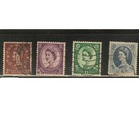 Великобритания-1958,(Мих.321-)  гаш. , Стандарт, Елизавета II
