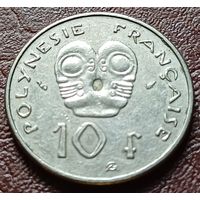 Французская Полинезия 10 франков, 1983     ( 1-9-3 )