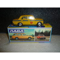 Модель авто ВАЗ 2101. ГАИ. Сделано в СССР. 1:43