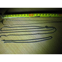 Серебрянные цепочки ( 76см,30см,42см, проба 925)