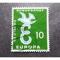 Марка Германия 1958 год Европа СЕРТ