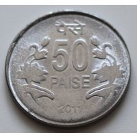 Индия 50 пайс 2011 год Монетный двор - Калькутта