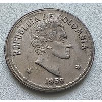 Колумбия 20 сентаво 1959  7-14-30