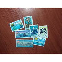 ЭКОЛОГИЯ, ЗАПОВЕДНИКИ (7 чистых марок СССР)