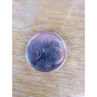 Монеты. Испания 5 евро цент 2003 г.