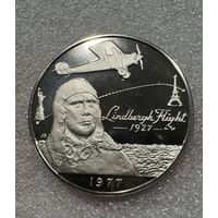 Тала 1977 Самоа перелет 30,4г серебро 925 пр.