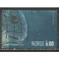 Норвегия. Морские хищники. Полосатая зубатка. 2004г. Mi#1491.