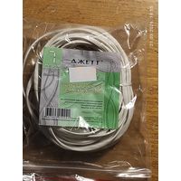 Удлинитель телефонный 7м джек-джек 6Р4С