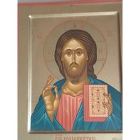 Икона Господь вседержитель машинное письмо 24/18