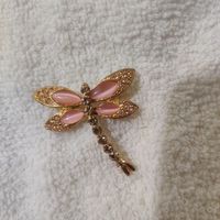 Брошь винтажная Стрекоза
