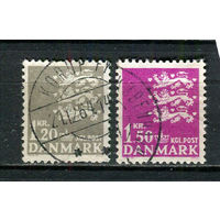 Дания - 1964 - Гербы - 2 марки. Гашеные.  (Лот 22HC)-T4P52