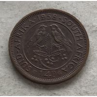ЮАР 1/4 пенни (фартинг) 1958 Елизавета II