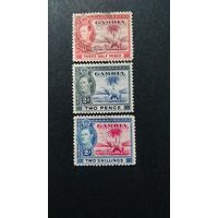 Великобритания\272с\Гамбия 1938 г. Король Георг VI и Африканский слон кц13евр