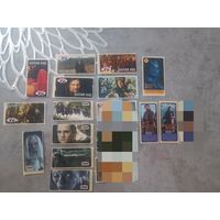 Лот наклеек по властелин колец 13 штук