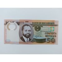 Мозамбик 50 метикал 2017 год, полимер, UNC