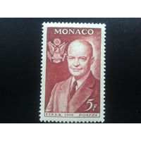 Монако, 1956. Д. Эйзенхауэр, 34-й президент США**
