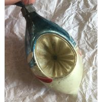 Игрушка ёлочная Светоотражатель Роскошь, стекло. СССР