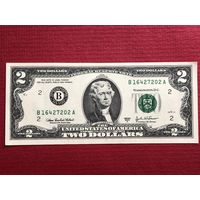 США 2003 год. 2 доллара(UNC) B