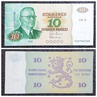 10 марок Финляндия 1980 г.