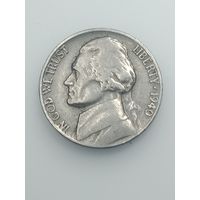 США 5 центов 1940 года .