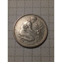 50 пфеннигов ГДР 1970 D год