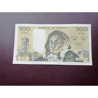 Франция 500 франков 1980