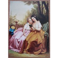 Читающие девушки. Theodor Hosemann (1807-1885)