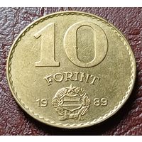 Венгрия 10 форинтов, 1989      ( 1-12-6 )