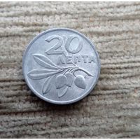 Werty71 Греция 20 лепт 1973 Оливки