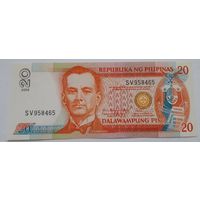 Филиппины 20 писо 2009 года UNC