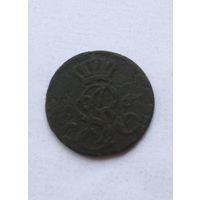 Распродажа. Грош Станислава Понятовского 1767г в родной зелёнке. Старт с 1 рубля.