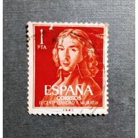 Марка Испания 1961 год Леандро Френандес