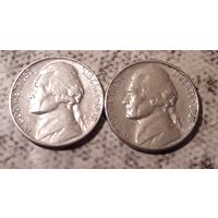 5 центов  1963 Р & D США Джеферсон