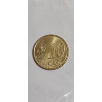 Испания 10 евроцентов 2017