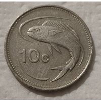 Мальта 10 центов, 1986 (14-13-27)