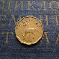 10 сентесимо 1976 Уругвай #01