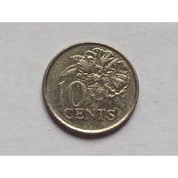 Тринидад и Тобаго 10 центов 2005 г.