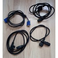Кабели компьютерные 4 штуки