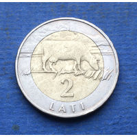 Латвия 2 лата 1999
