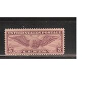 США-1930, (Скотт.С12), *  (без клея), Авиапочта,  (одиночка)