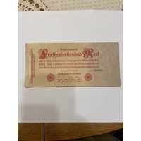 Германия 500000 марок 1923 г. Кайзеровская империя-0801