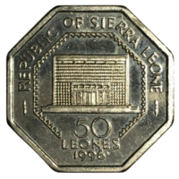 Сьерра-Леоне 50 леоне, 1996 [AUNC]